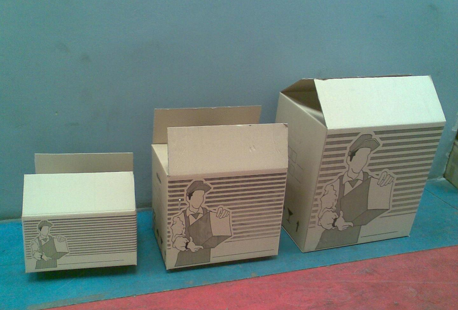 Las cajas para mudanzas más utilizadas, Dimensiones standard